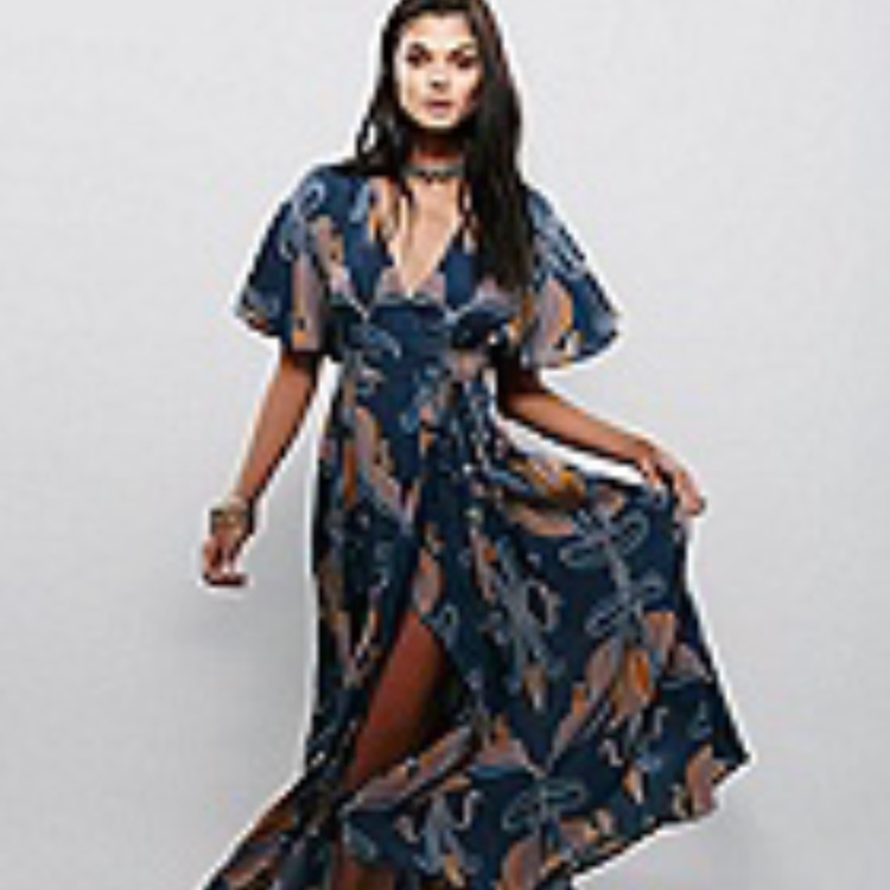 ISO FOUND! Free People Wrap Dress